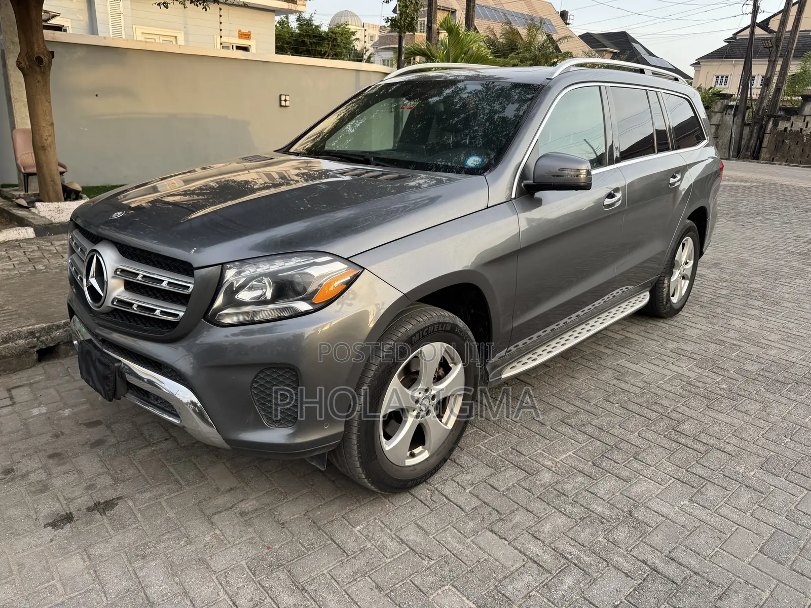 Mercedes-Benz GLS-Class GLS450 4Matic 2017 Gray