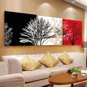Luxury Three-Piece Tree of Life Canvas Artwork