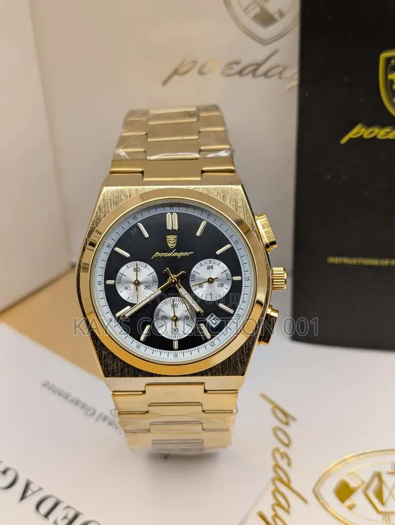 Poedagar Wrist Watch Chronograph