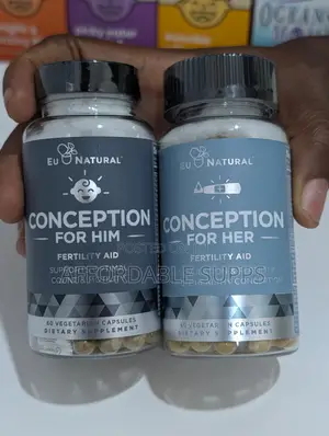 Eu Natural Conception Fertility Bundle – Him & Her, 120 Capsules