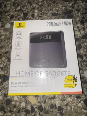 Baseus Blade H1 20000mAh 100W Fast Charging Power Bank