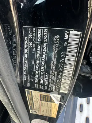 Mercedes-Benz GLK-Class 2012 Black
