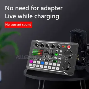X50 Live Sound Card With Complete Microphone