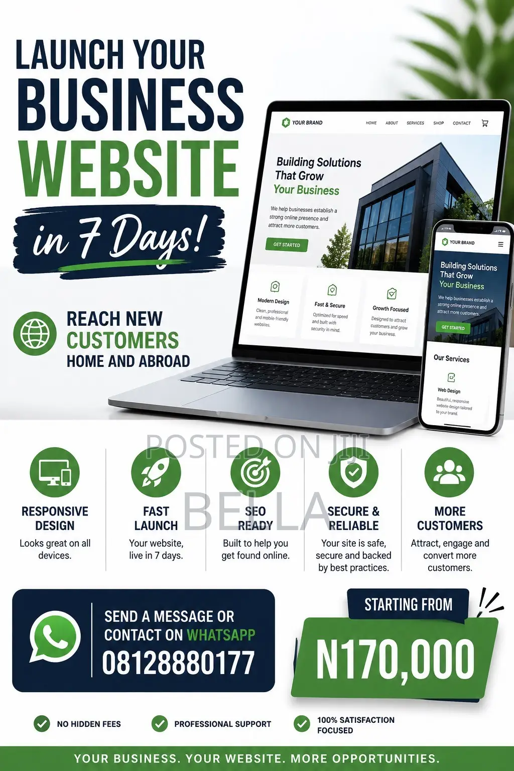 (Promo) Get a New Business Website in 7 Days
