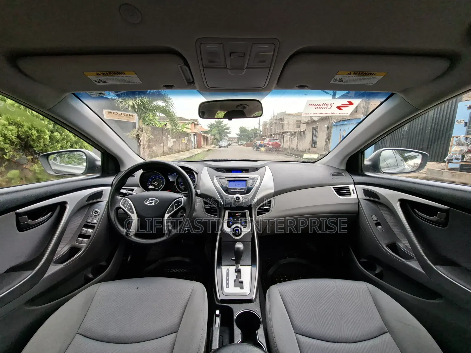 Hyundai Elantra GLS 2011 Gray