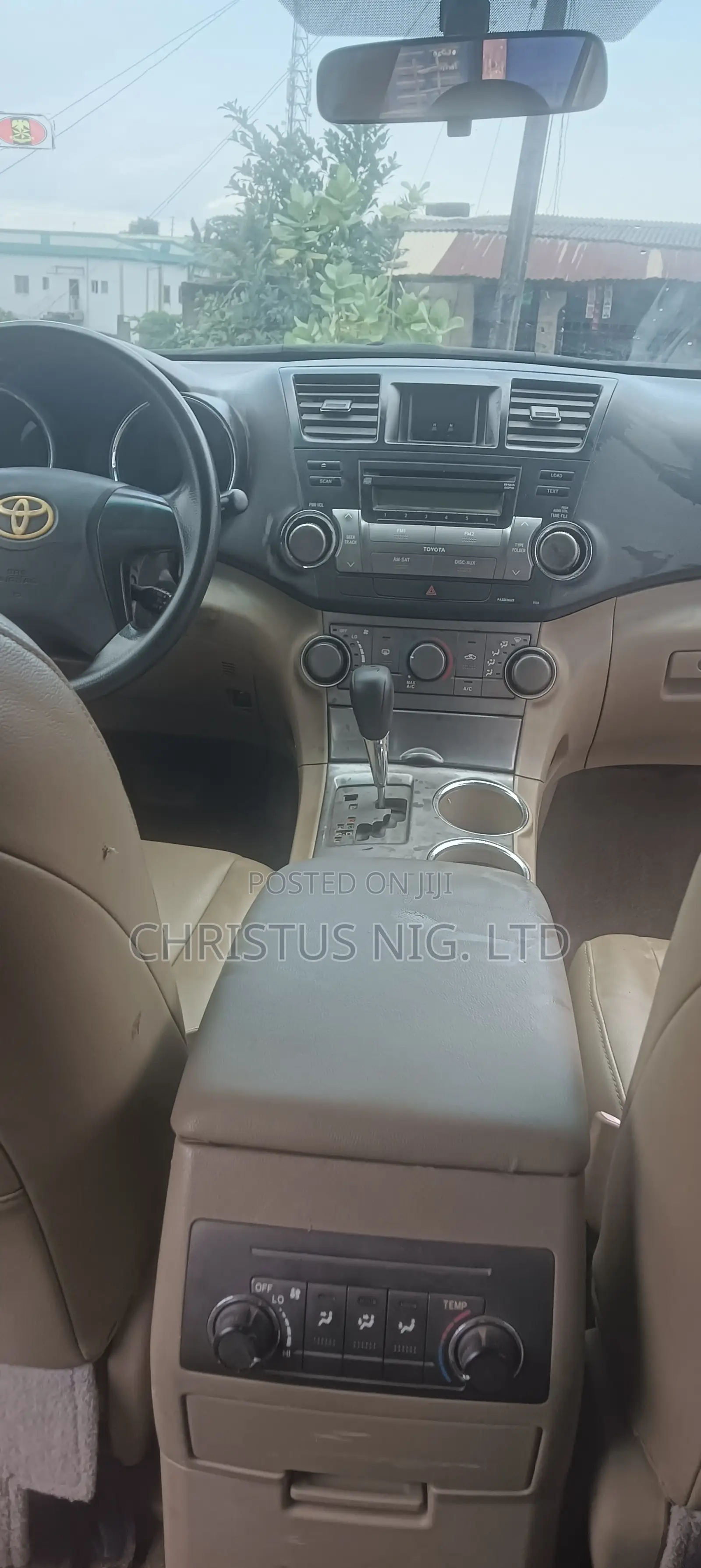 Toyota Highlander 4x4 2008 Black