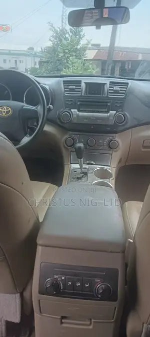 Toyota Highlander 4x4 2008 Black