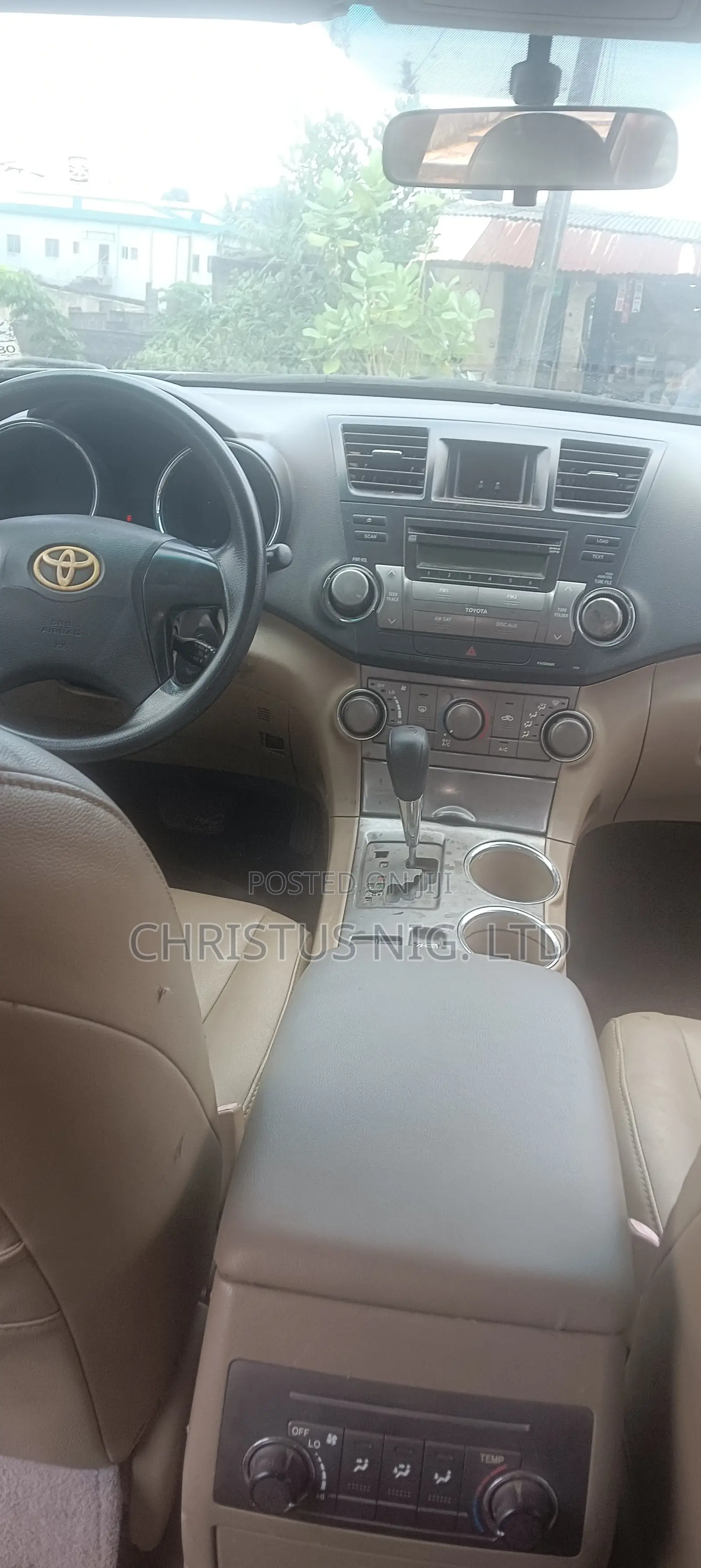 Toyota Highlander 4x4 2008 Black