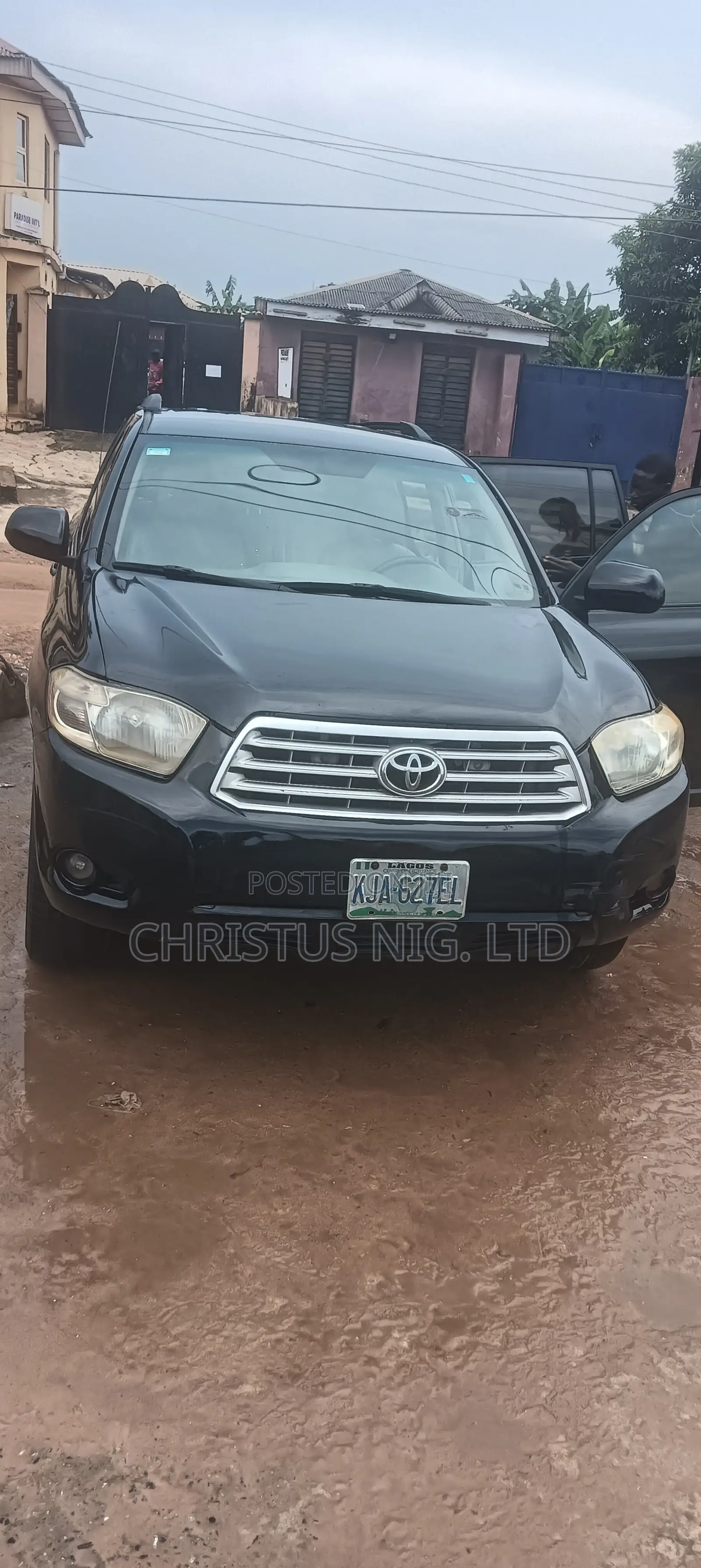 Toyota Highlander 4x4 2008 Black