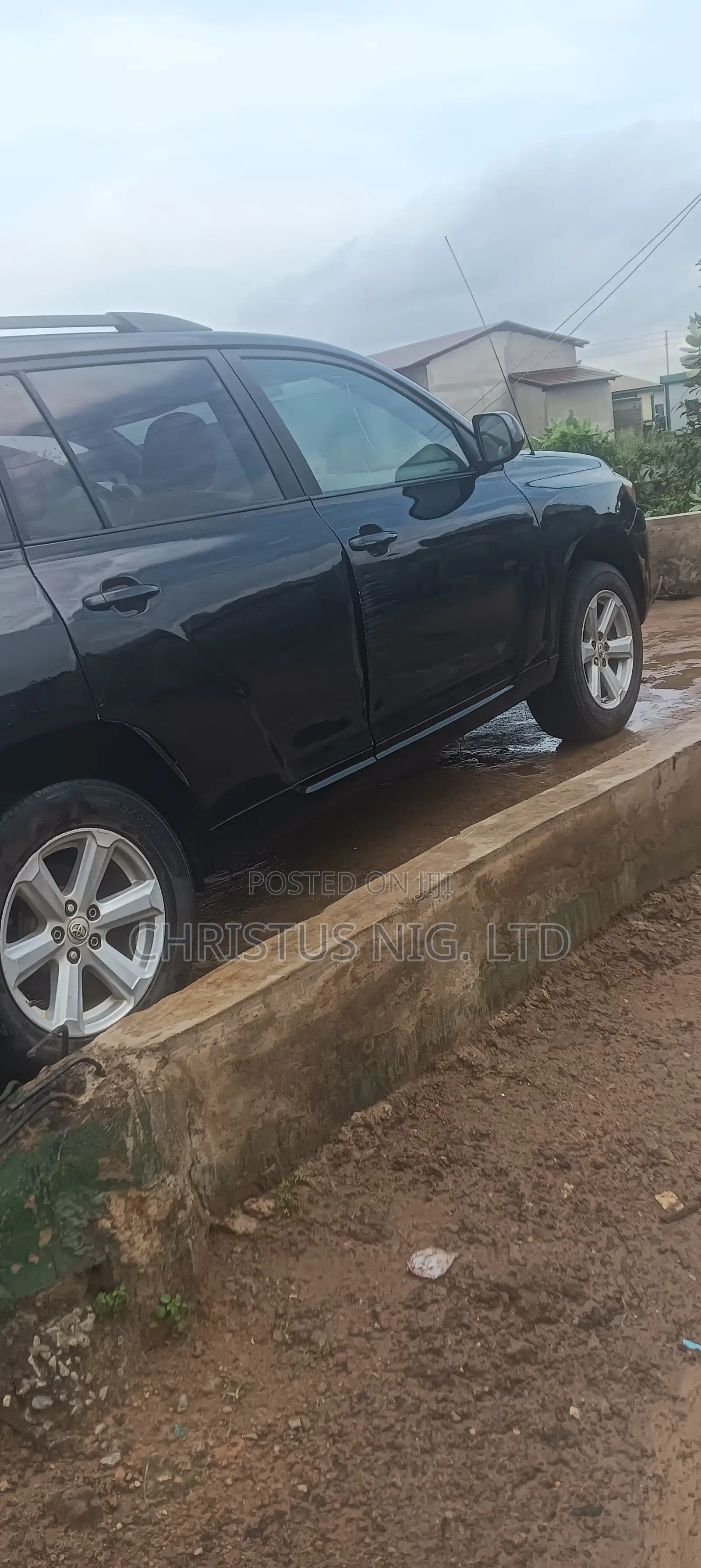 Toyota Highlander 4x4 2008 Black