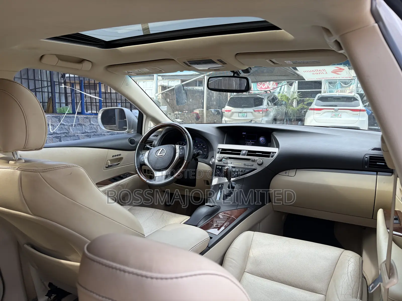 Lexus RX 350 AWD 2014 Gold