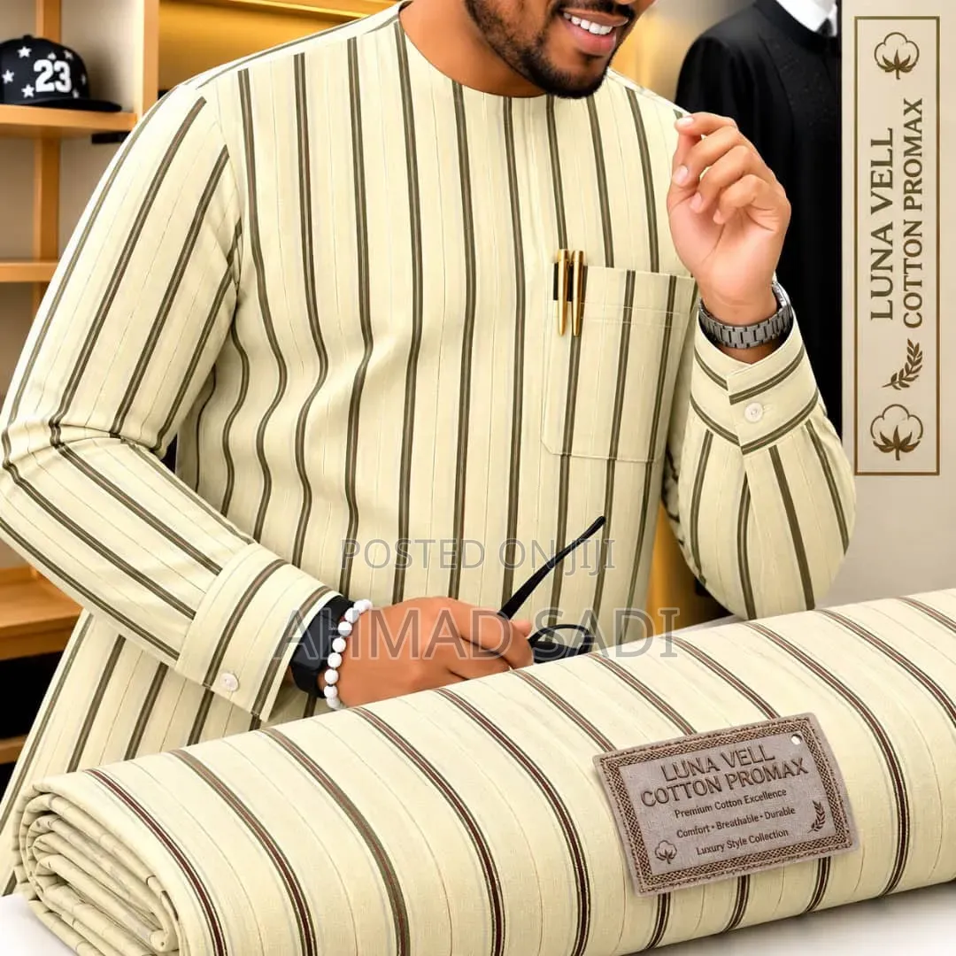 Cavendish Cotton - Vintage Stripe