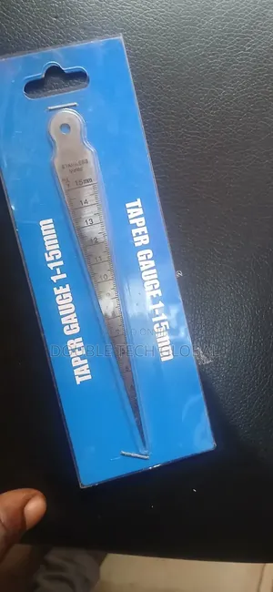 Taper Gauge 1-15mm Stainless Steel Gap Measuring Tool