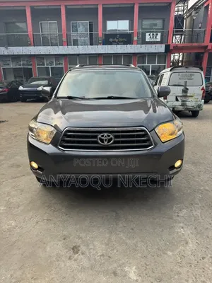 Toyota Highlander Limited 2009 Gray