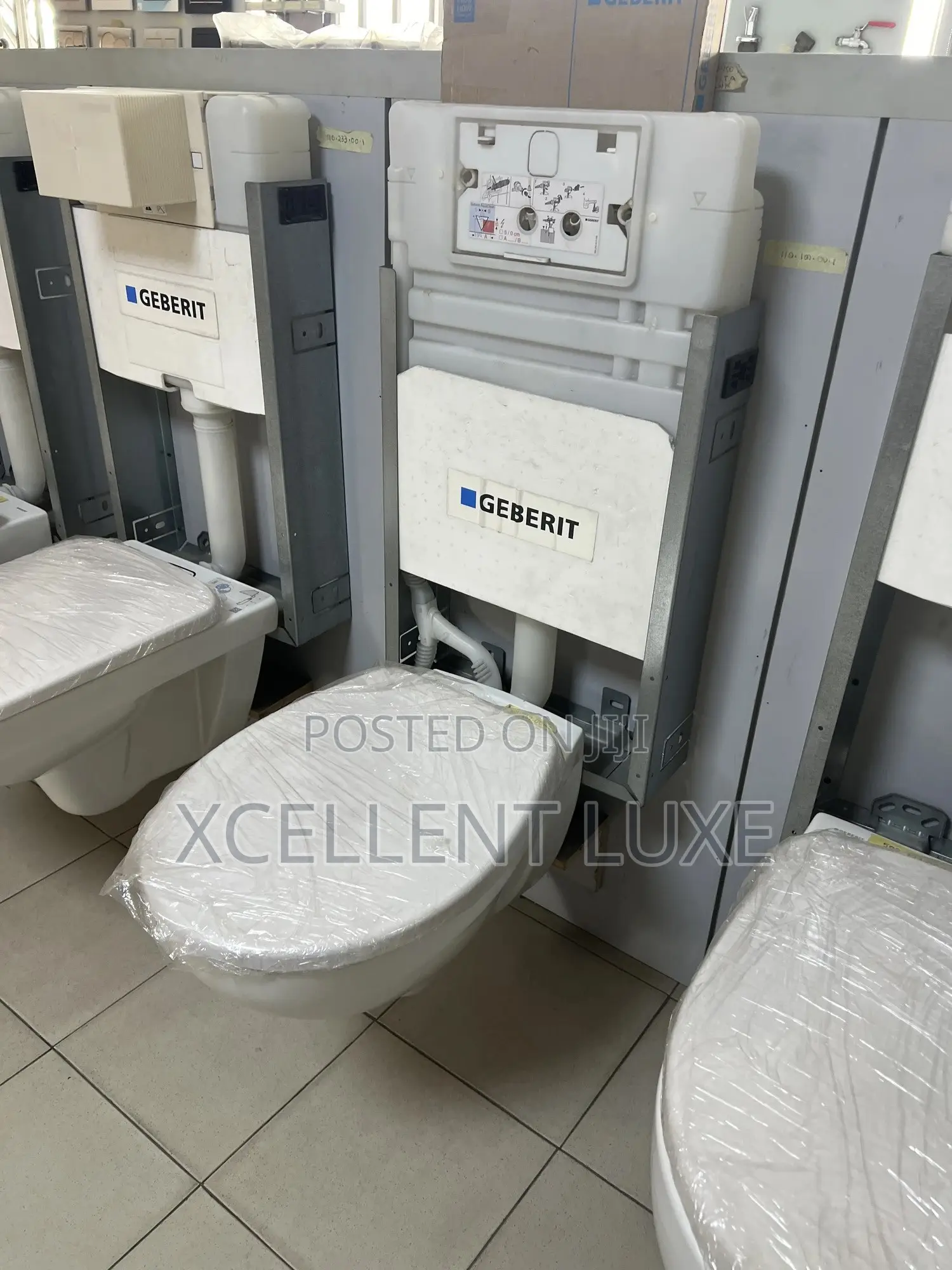 Geberit Bastia Wall Hung WC Toilet With Conceal Tank