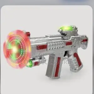 Burning Spin Super Electron Gun Toy