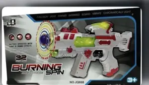 Burning Spin Super Electron Gun Toy