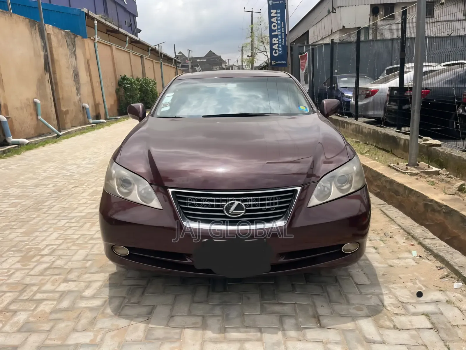 Lexus ES 350 2008 Burgundy