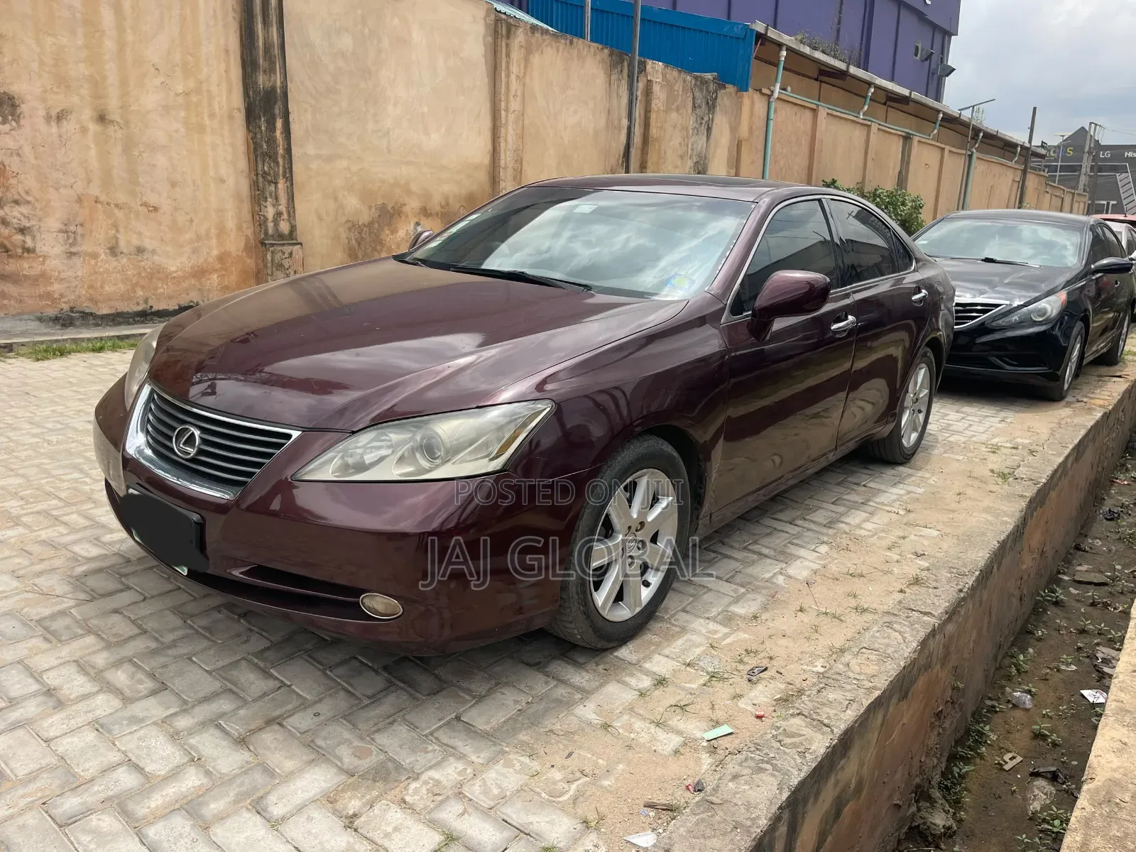 Lexus ES 350 2008 Burgundy