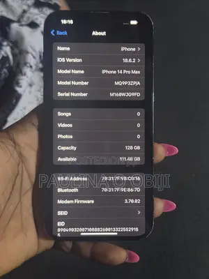 Apple iPhone 14 Pro Max 128 GB Black