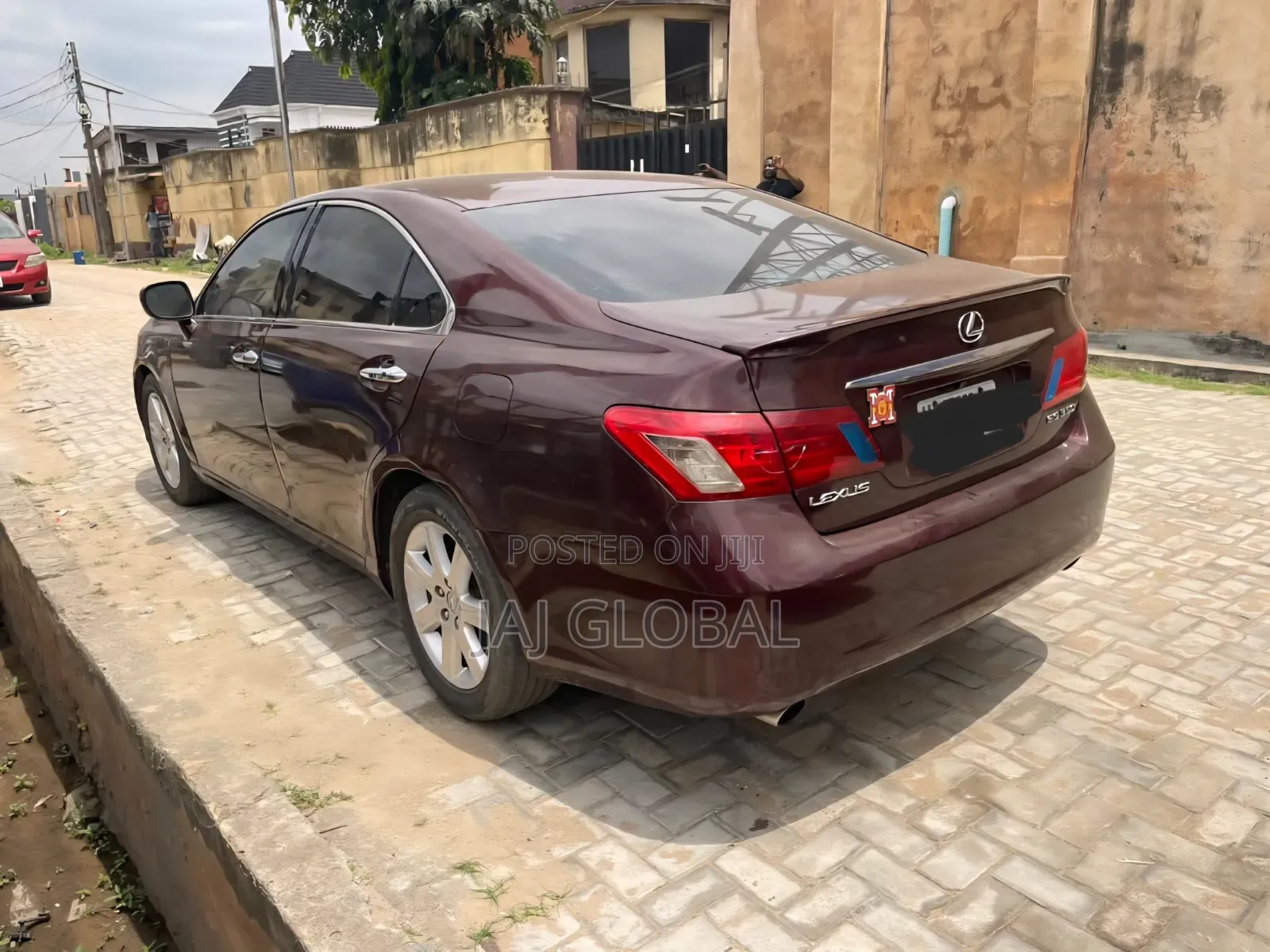 Lexus ES 350 2008 Burgundy