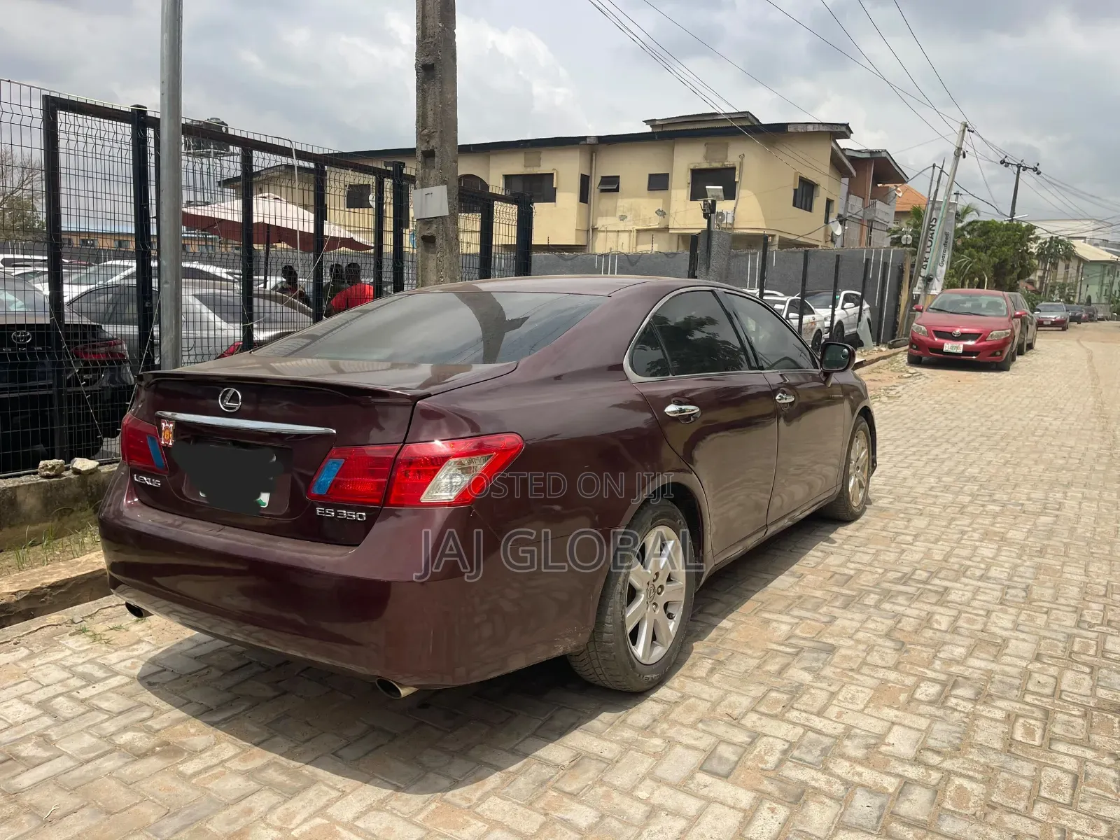Lexus ES 350 2008 Burgundy