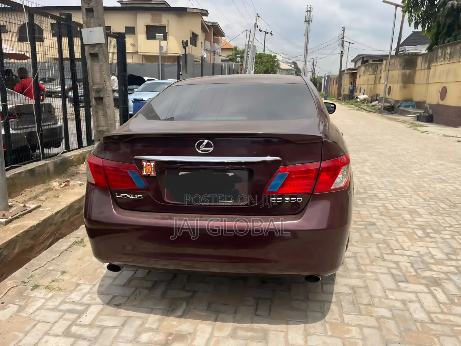 Lexus ES 350 2008 Burgundy