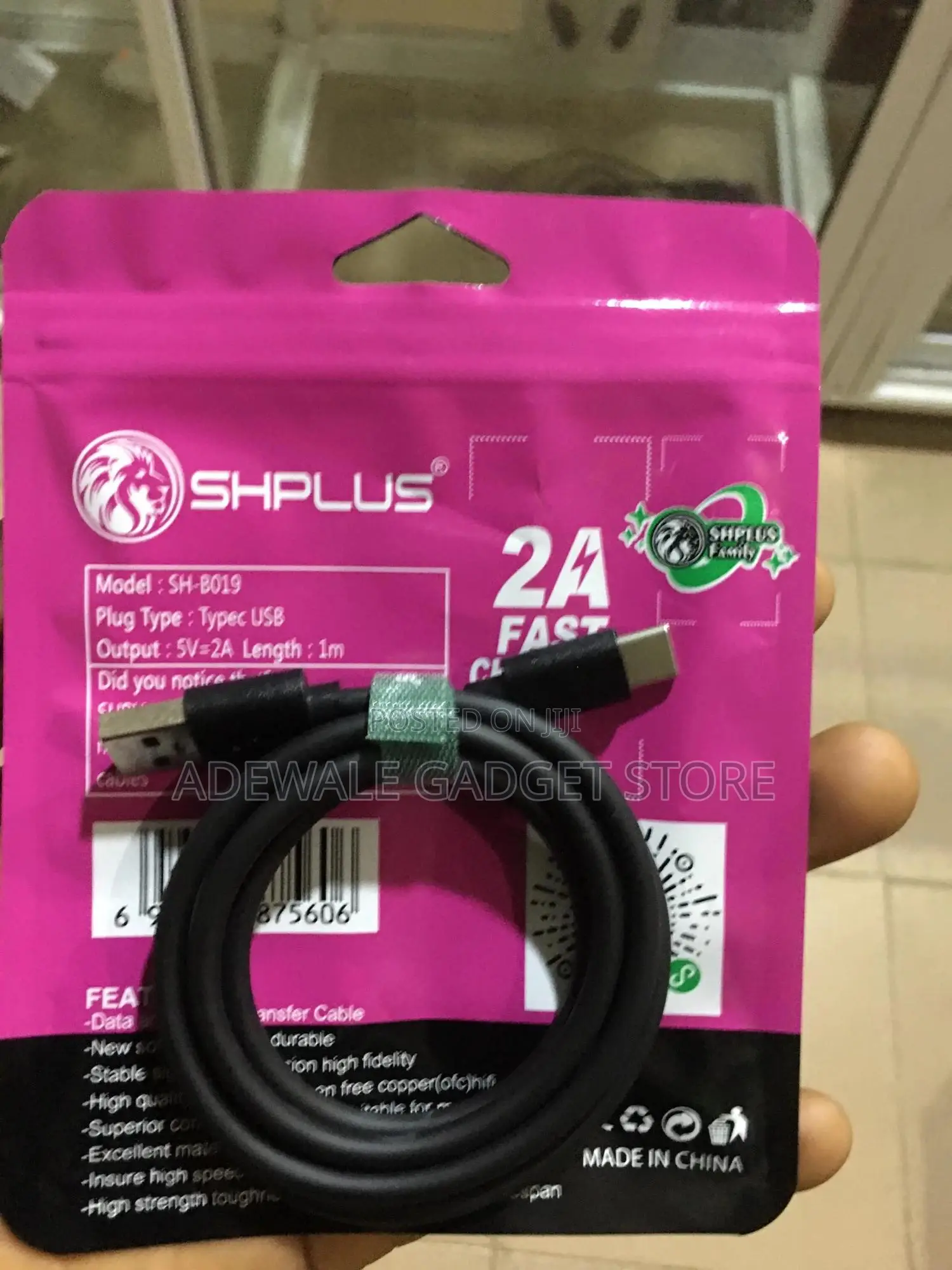 USB to Type C Cable 2A Fast Charging
