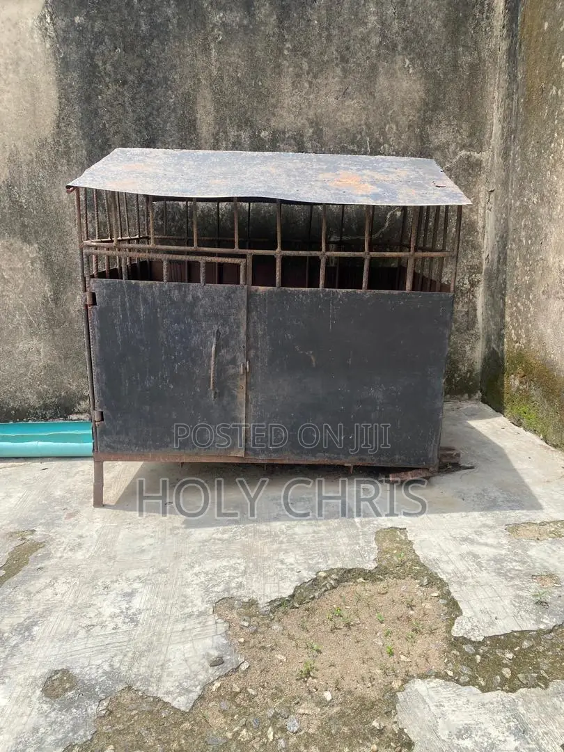 Iron Dog Cage for Sale