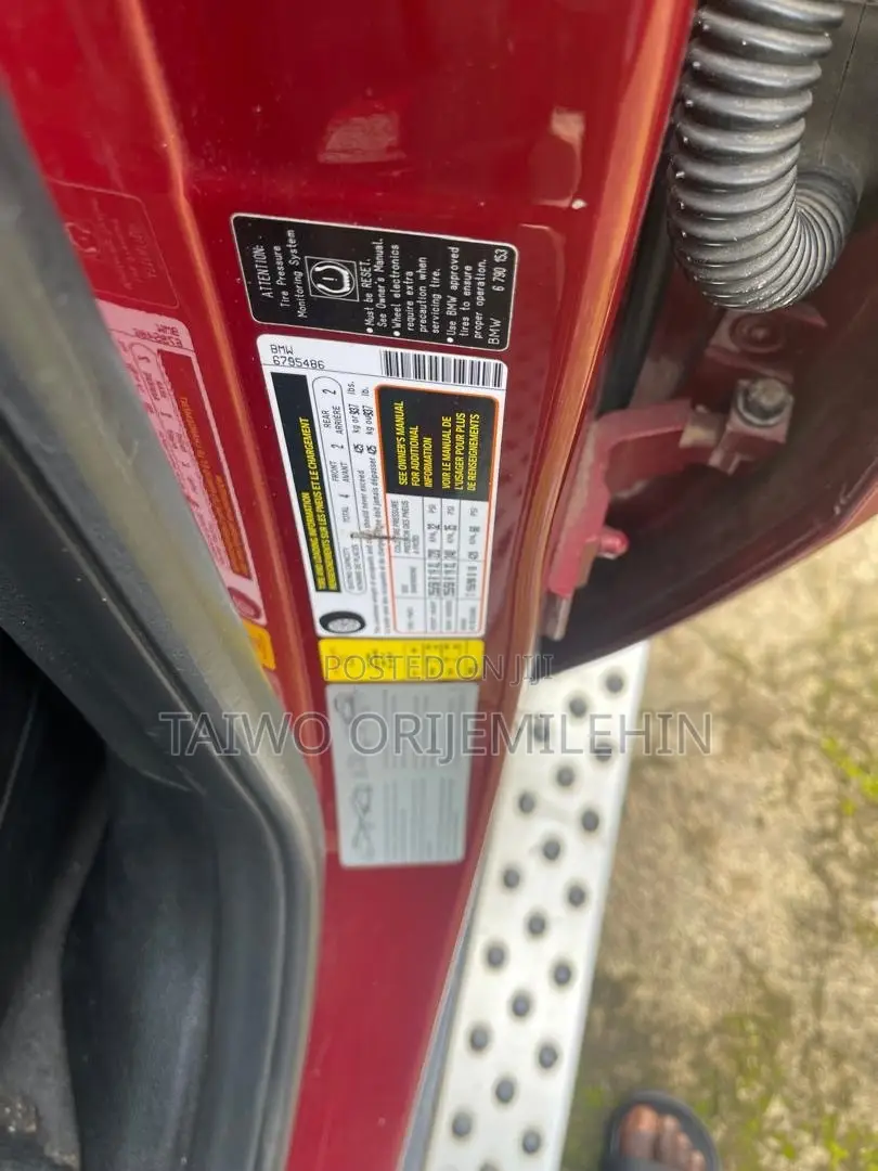 BMW X6 2012 Red