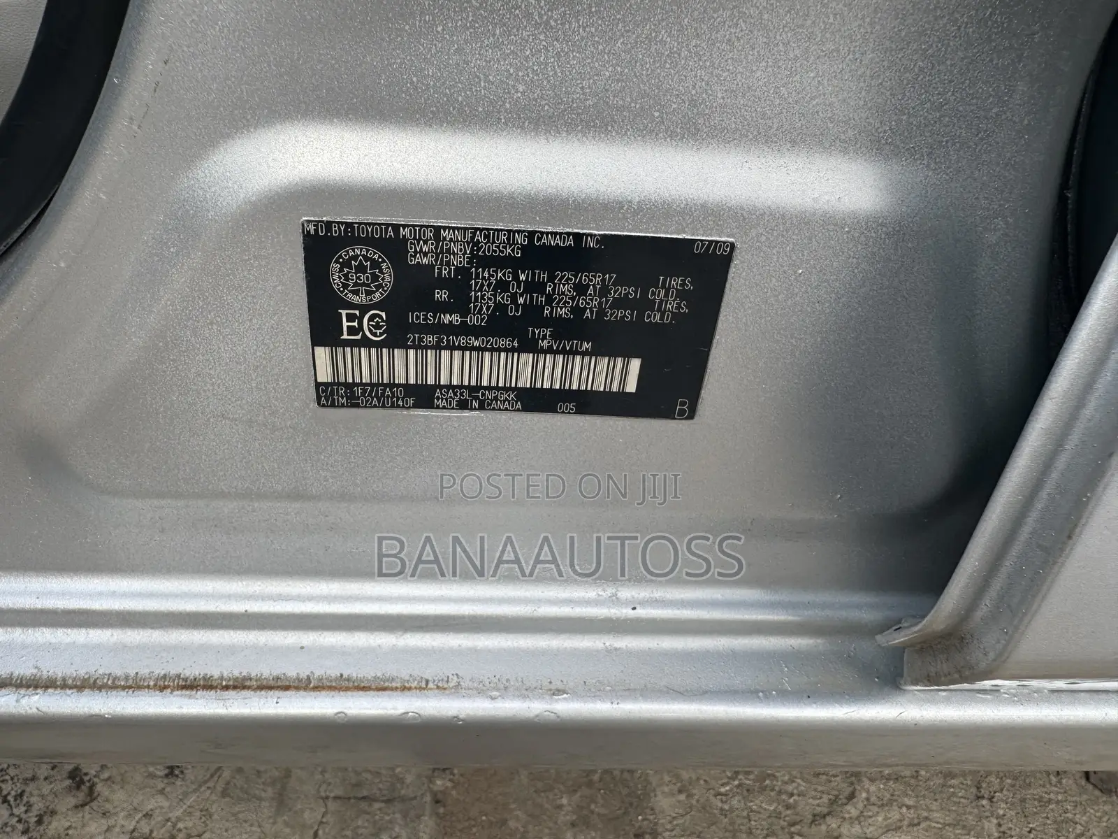 Toyota RAV4 2010 Silver