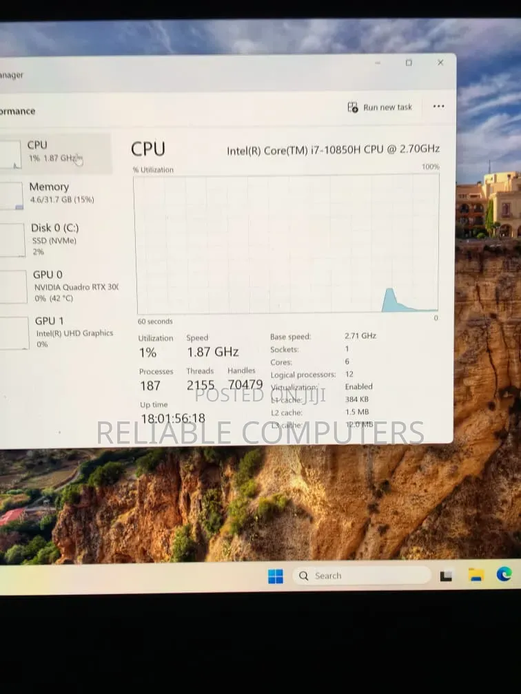 Laptop Lenovo 32GB Intel Core i7 SSD 512GB