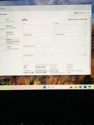 Laptop Lenovo 32GB Intel Core i7 SSD 512GB