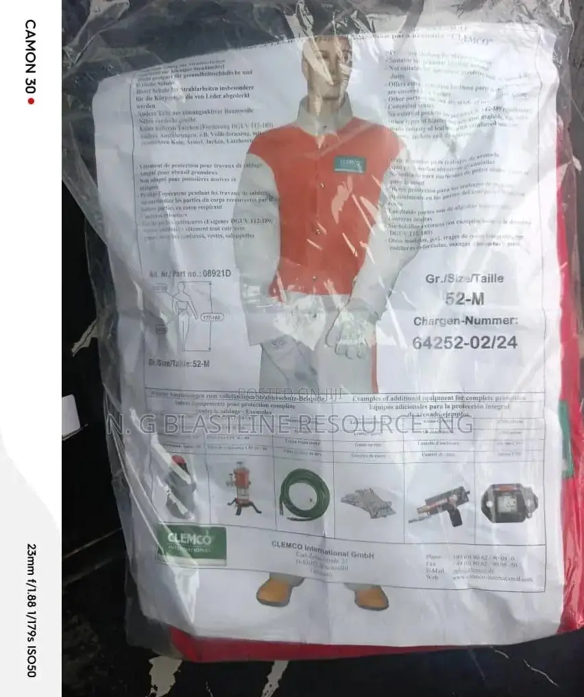 Clemco Blasting Coverall