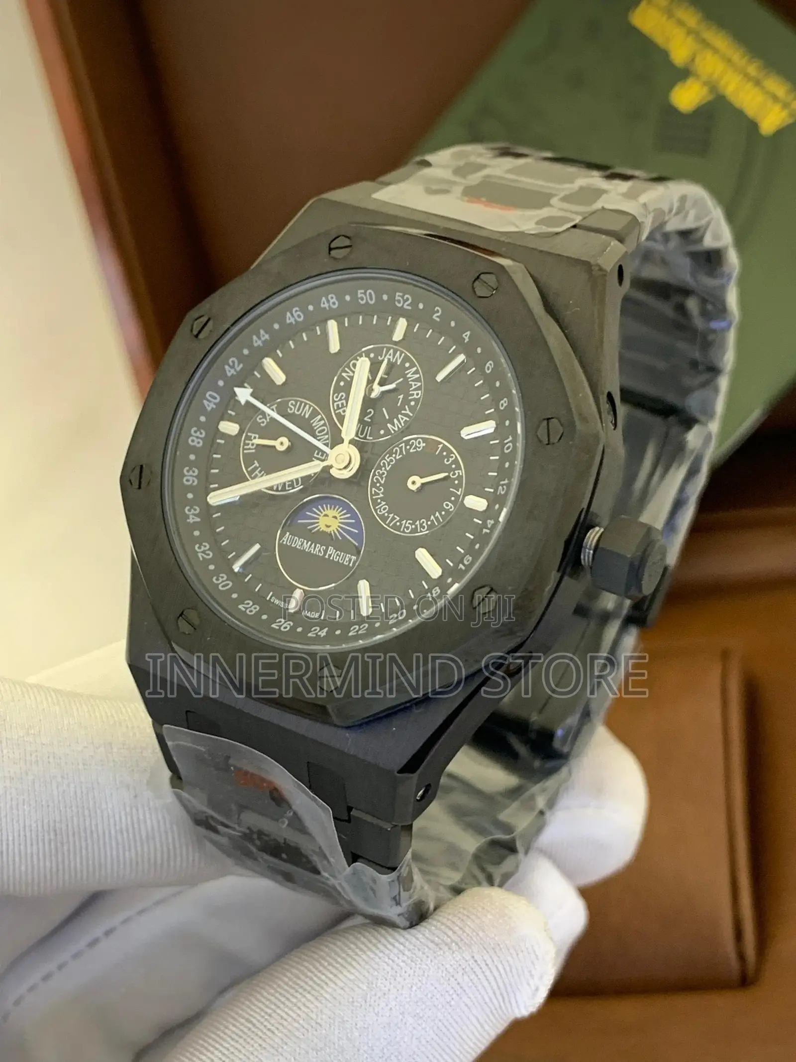 High Quality Audemars Piguet Automatic Engine Silver Chain