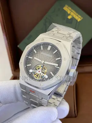 High Quality Audemars Piguet Automatic Engine Silver Chain