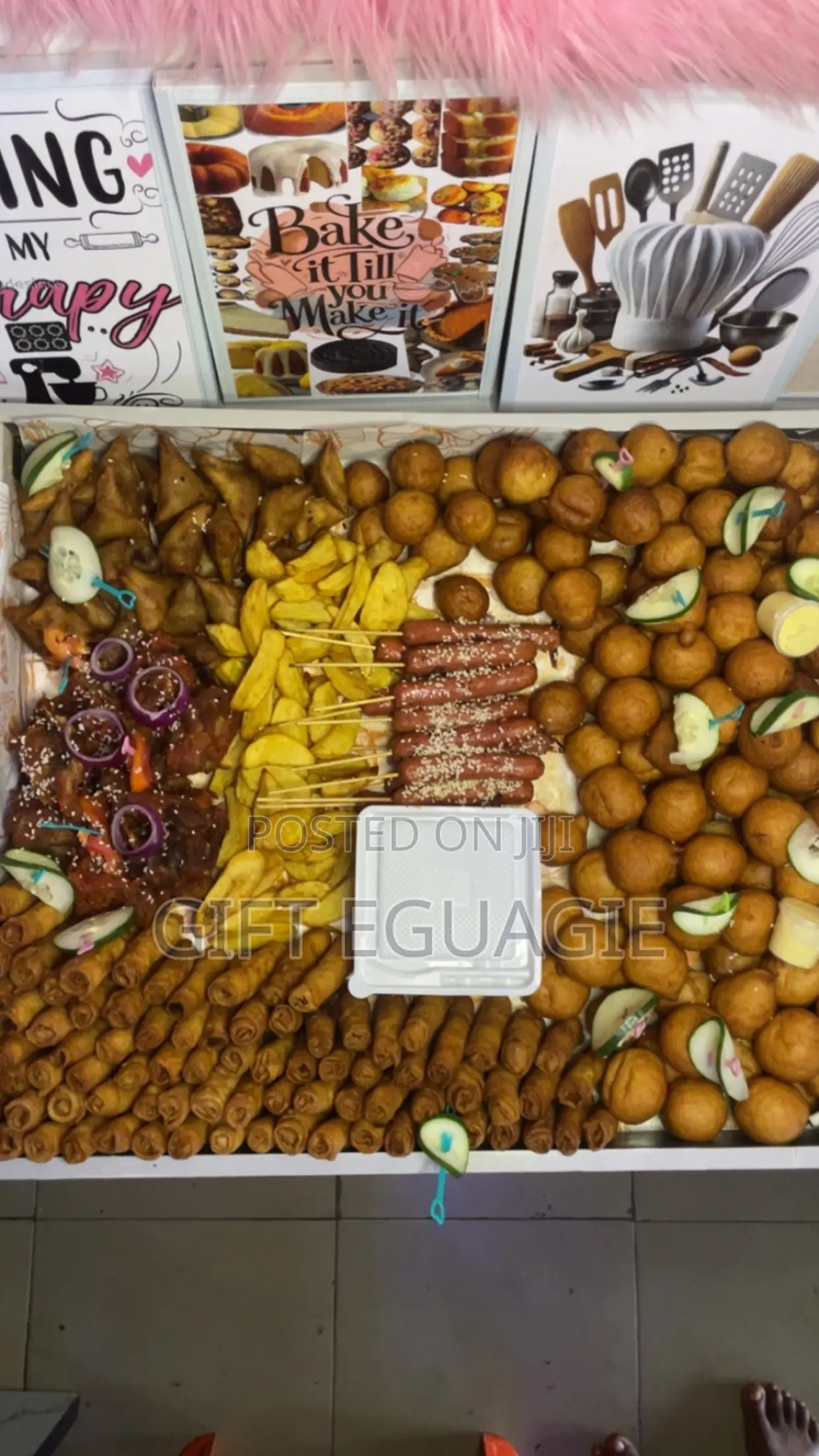 Delicious Cakes, Small Chops and Event Decoration