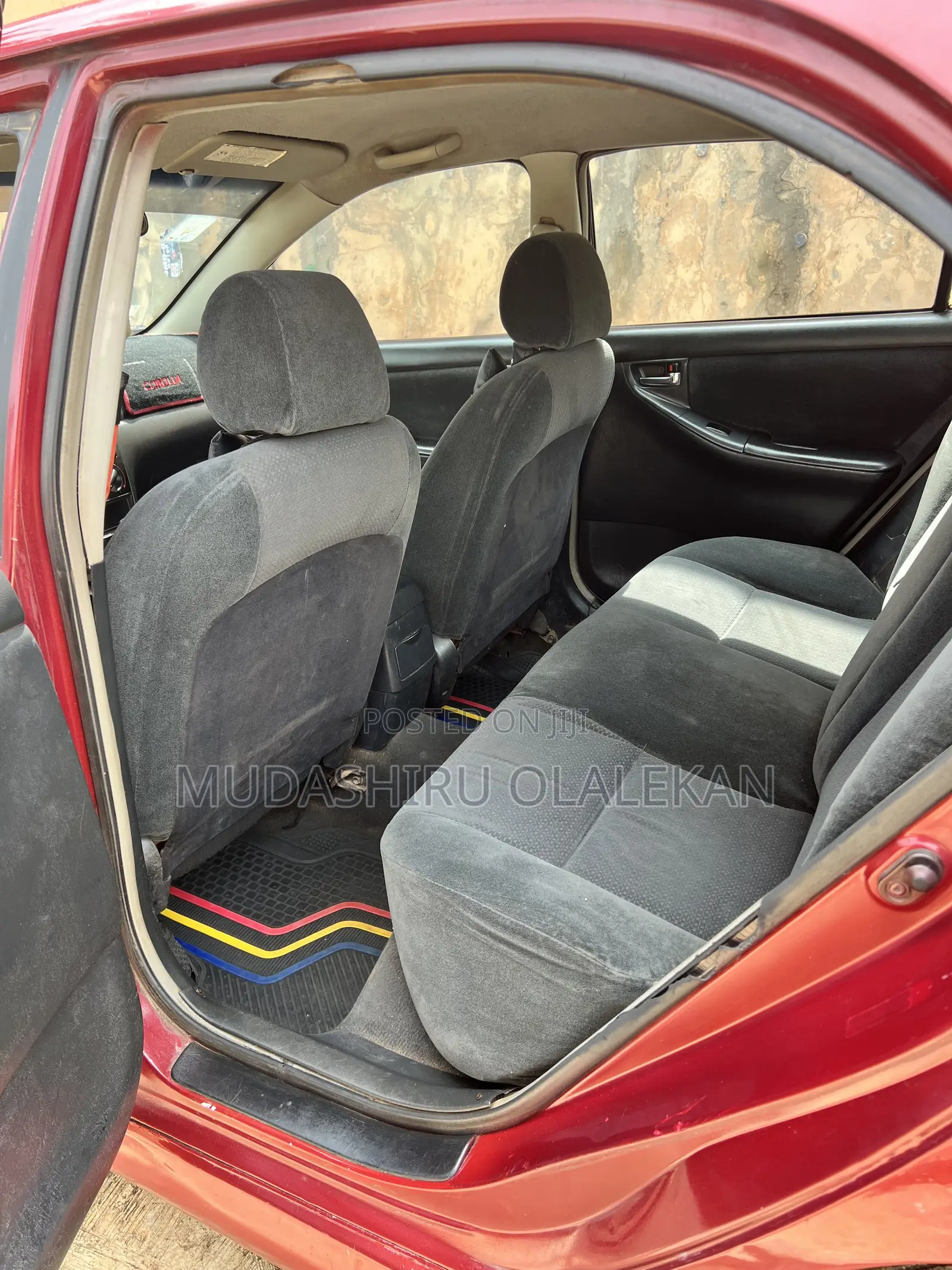 Toyota Corolla Sedan 2004 Red