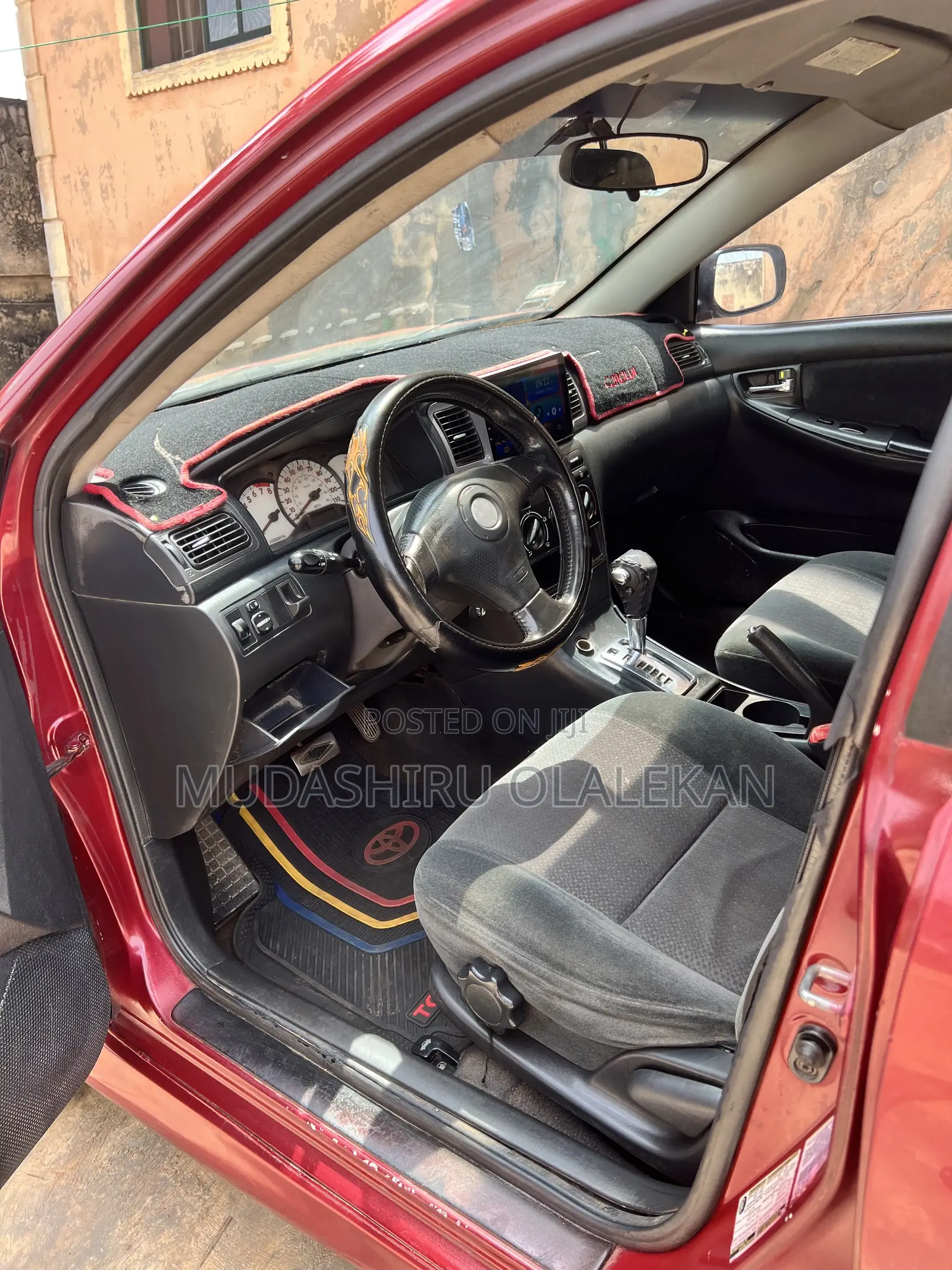 Toyota Corolla Sedan 2004 Red