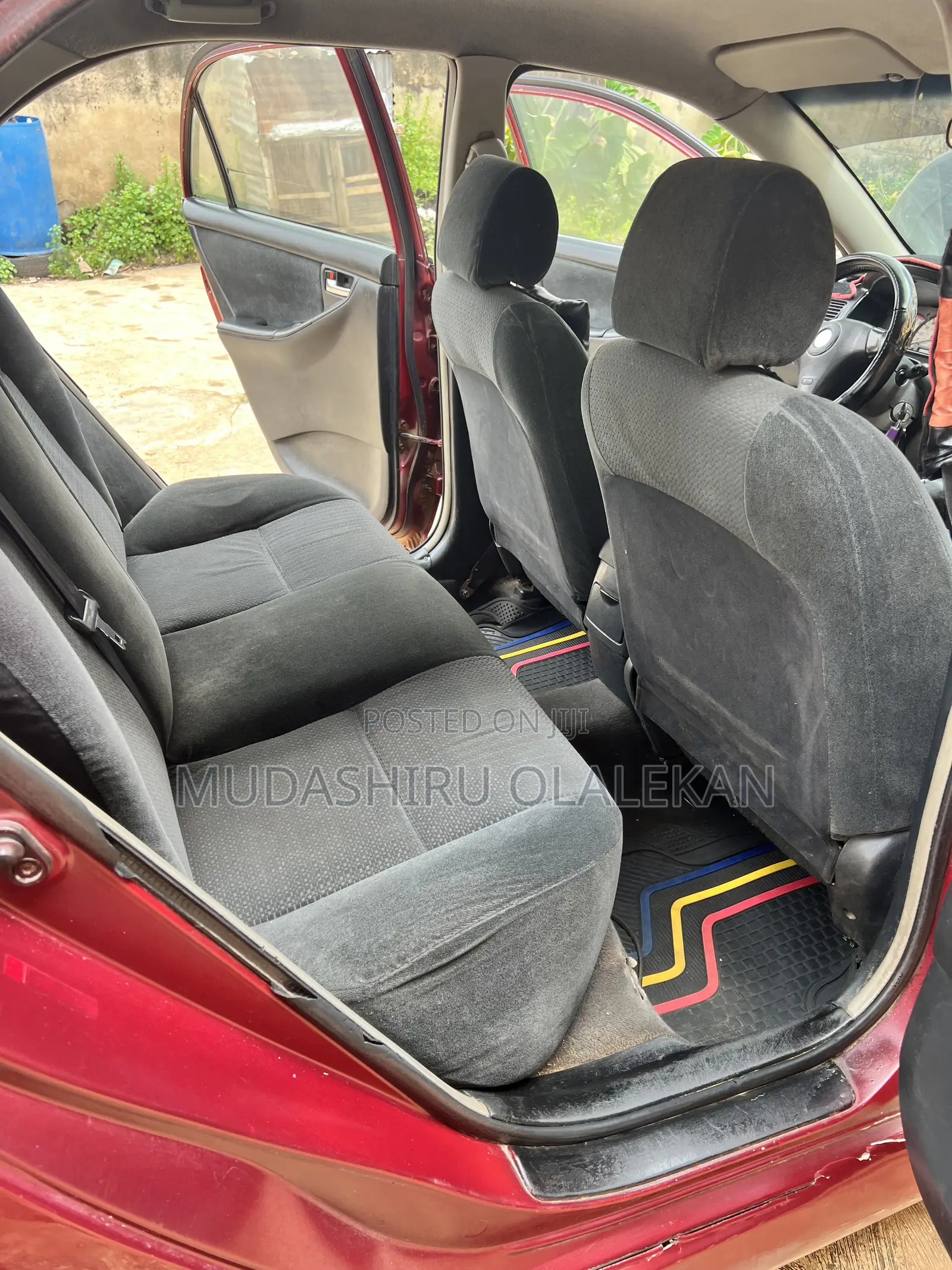 Toyota Corolla Sedan 2004 Red