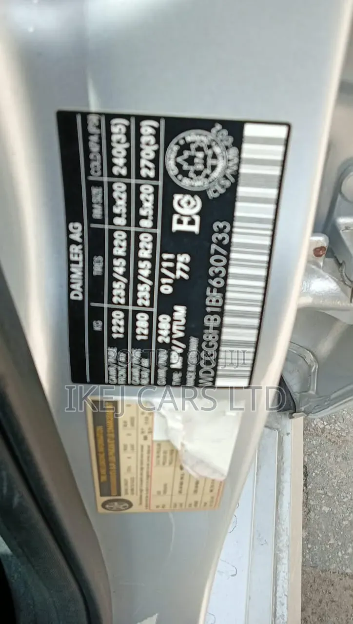 Mercedes-Benz GLK-Class 2011 Silver