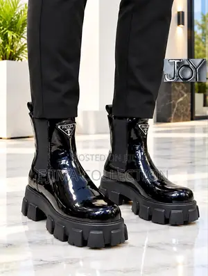 High Quality Prada Chelsea Ankle Boot Comes With Branded Box