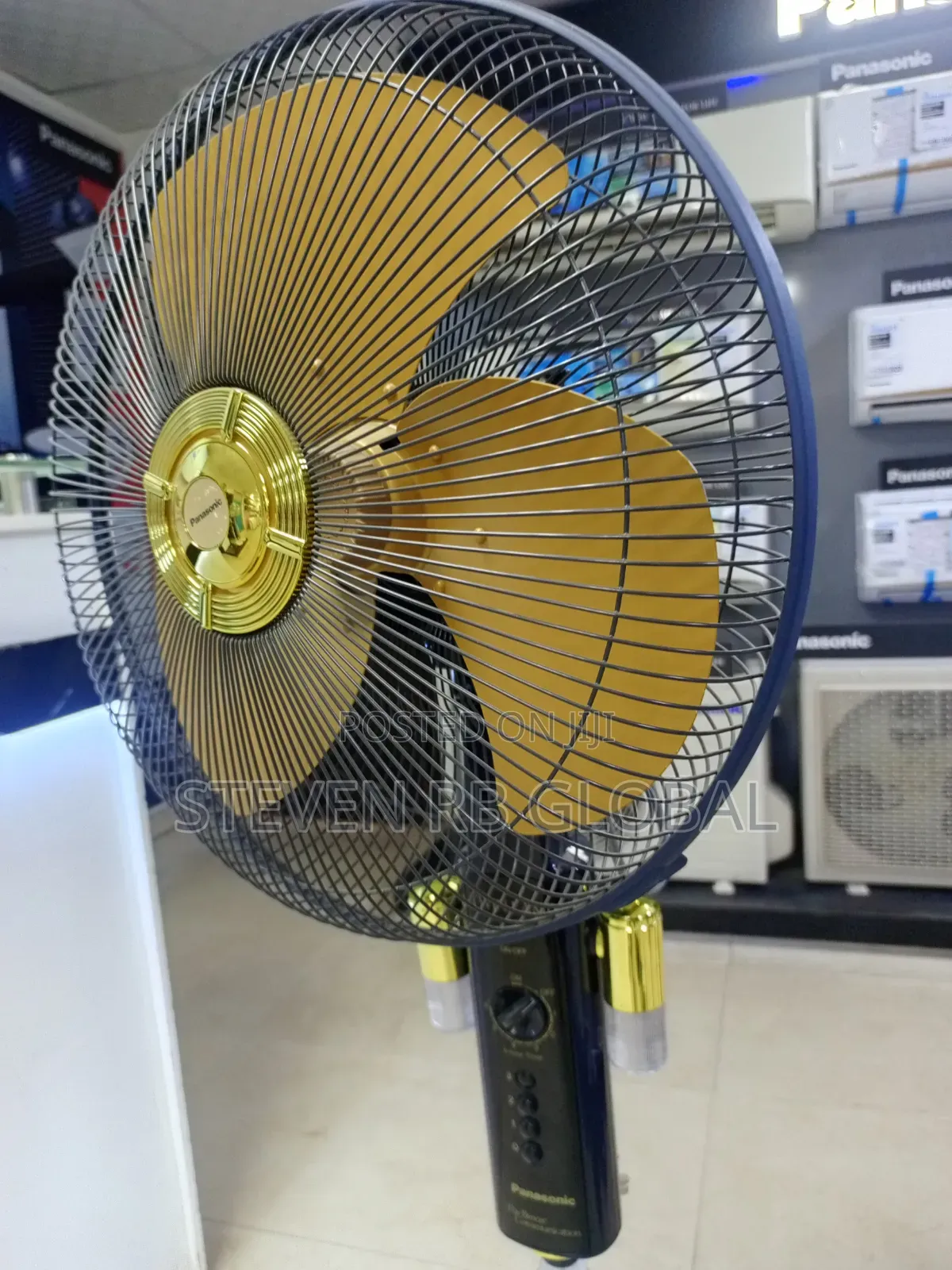 Panasonic Standing Fan With Side Lights | F-407w