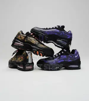 Nike Air Max 95 QS "Safety Orange Camo / Wild Grape"