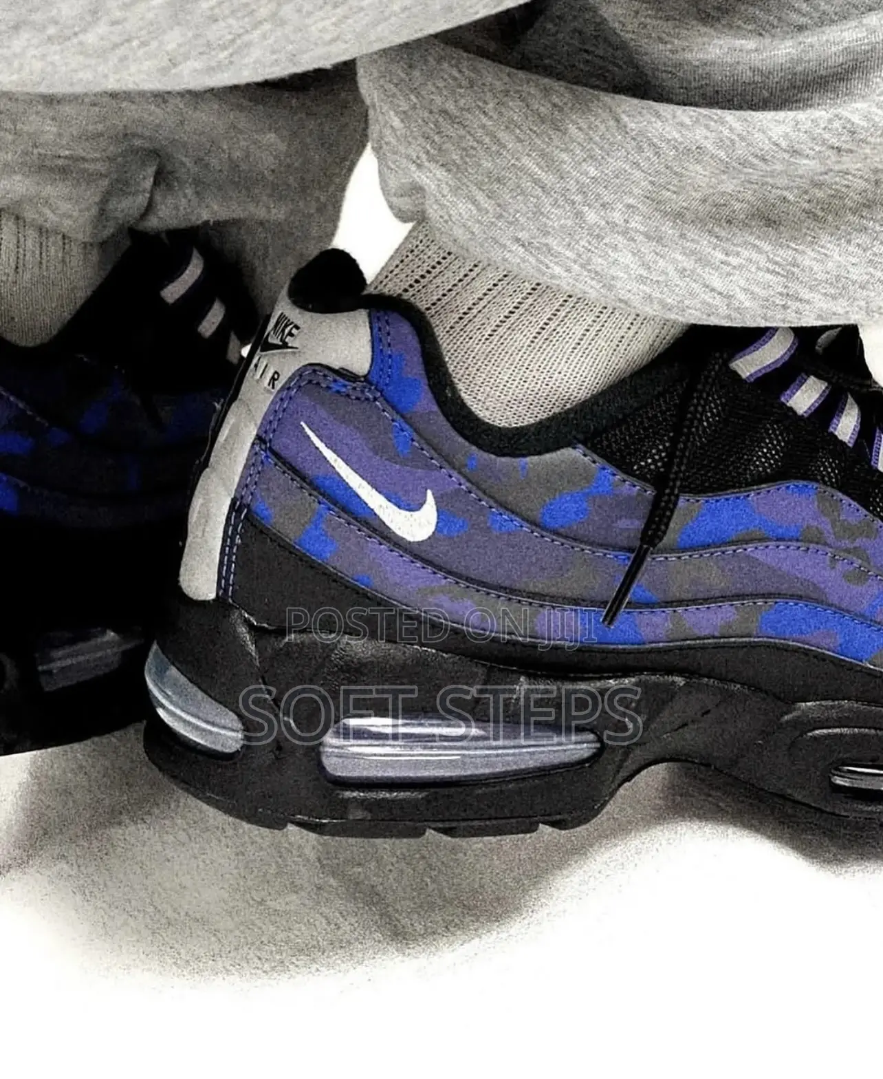 Nike Air Max 95 QS "Safety Orange Camo / Wild Grape"