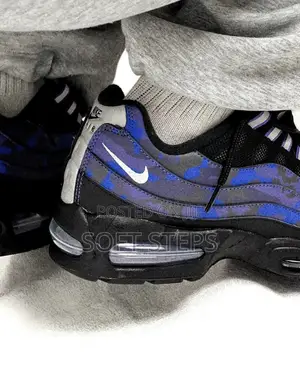 Nike Air Max 95 QS "Safety Orange Camo / Wild Grape"