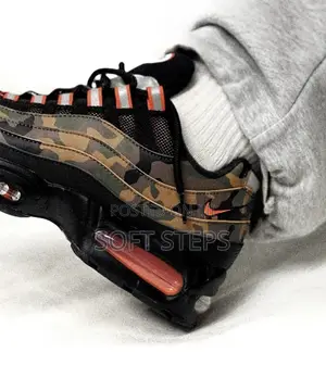 Nike Air Max 95 QS "Safety Orange Camo / Wild Grape"