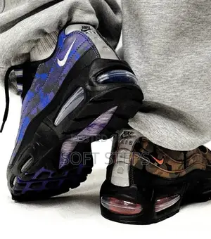 Nike Air Max 95 QS "Safety Orange Camo / Wild Grape"