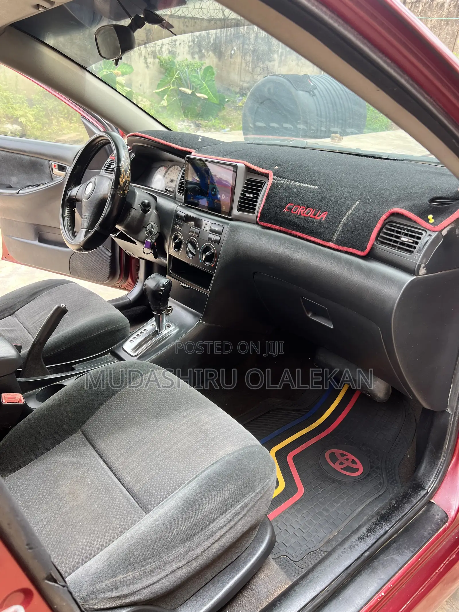 Toyota Corolla Sedan 2004 Red