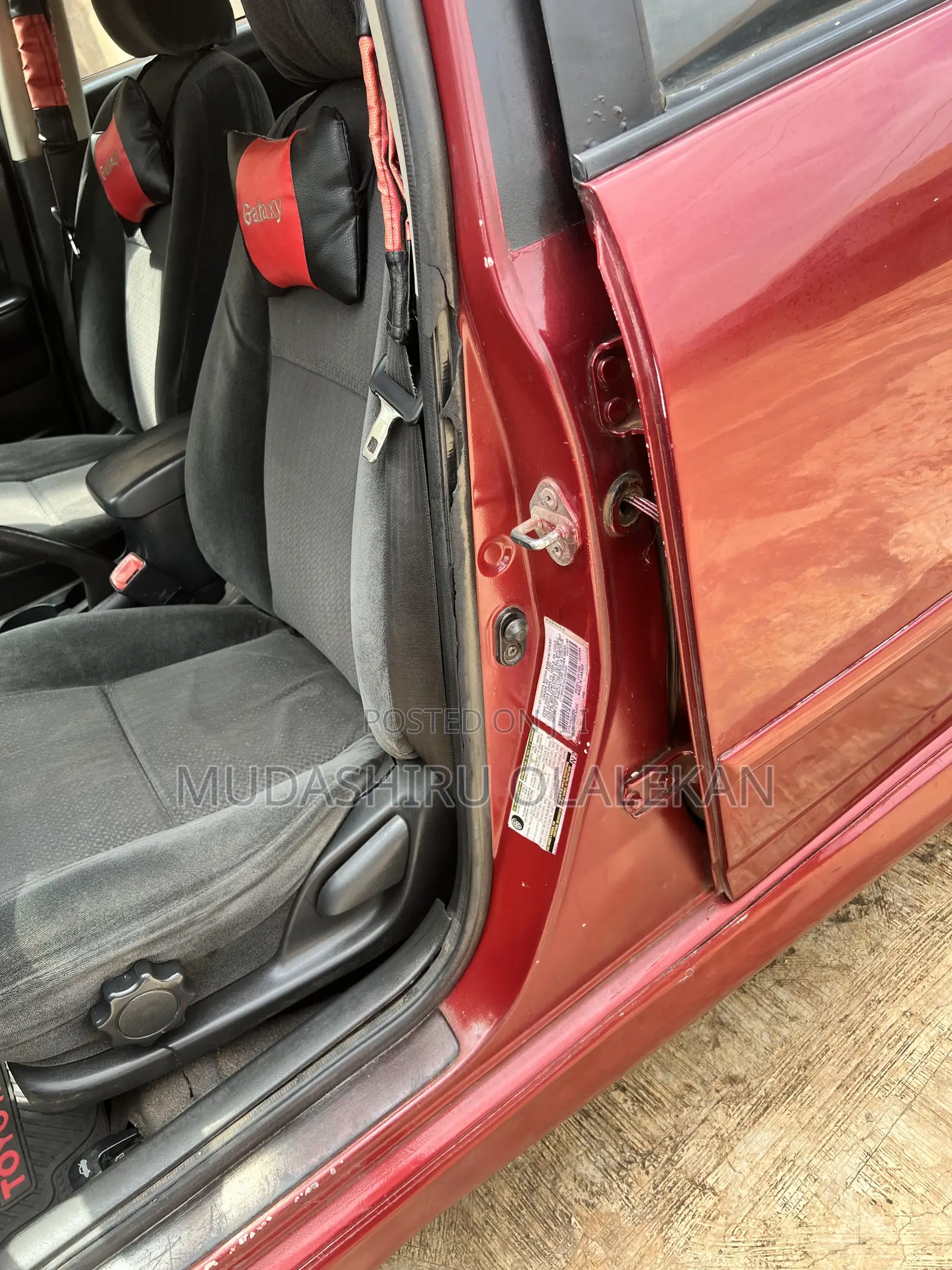 Toyota Corolla Sedan 2004 Red
